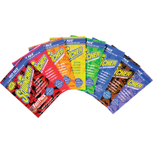 Sqwincher&reg; Rehydration Drink Fast Pack&reg;, Single Serve, Lemonade Moffatt Supply & Specialties