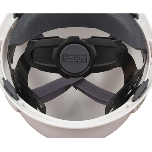 Casques de protection V-Gard - Suspensions Fas-Trac, R&eacute;pond aux normes CSA type 1, Suspension Rochet, Non ventil&eacute; Moffatt Supply & Specialties