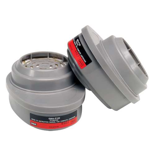 Advantage&reg; Respirator Cartridges, Gas/Vapour Cartridge, Organic Vapour/P100 Moffatt Supply & Specialties