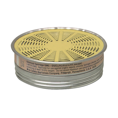 Cartouches pour respirateurs Comfo, Cartouche gaz/vapeur, Vapeurs organiques/Gaz acides Moffatt Supply & Specialties