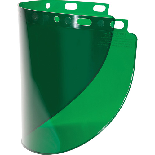 Fibre-Metal&reg; Wideview Faceshield Visor, Propionate, Green Tint Moffatt Supply & Specialties