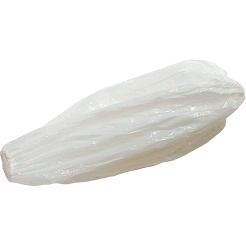Disposable Sleeves, 18" long, Polyethylene, White Moffatt Supply & Specialties