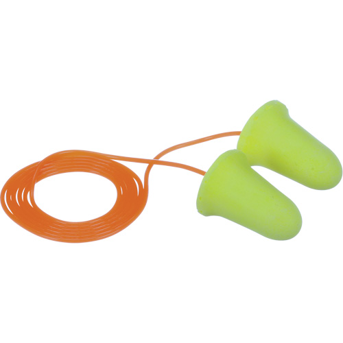 Bouchons d'oreilles  E-A-Rsoft FX, Paire - Sac en poly, Avec cordon Moffatt Supply & Specialties