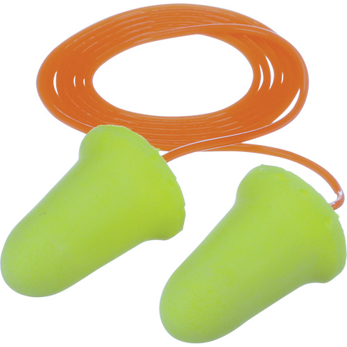 Bouchons d'oreilles  E-A-Rsoft FX, Paire - Sac en poly, Avec cordon Moffatt Supply & Specialties