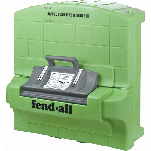 French Instructions for Fendall Pure Flow 1000&reg; Eyewash Station, Gravity-Fed, 7 gal. Capacity, Meets ANSI Z358.1 Moffatt Supply & Specialties