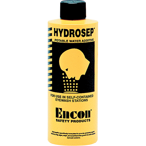 Hydrosep&reg; Water Treatment Additive for Self-Contained Pressurized Eyewash Station, 8 oz. Moffatt Supply & Specialties