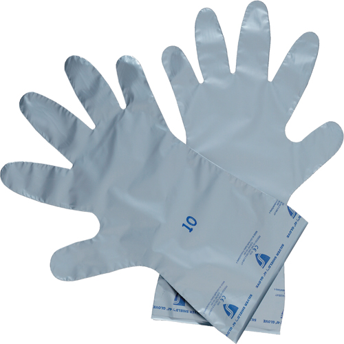 North&reg; Silver Shield&reg; 4H Series Gloves, Size 6/X-Small, 14.5" L, EVOH/Polyethylene, 2.7 mil Moffatt Supply & Specialties