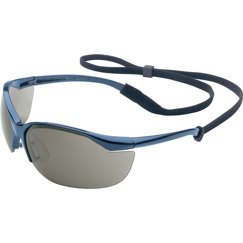Lunettes de s&eacute;curit&eacute; Uvex Vapor, Lentille Grise/fum&eacute;e, Anti-&eacute;gratignures, ANSI Z87+/R&eacute;pond ou surpasse la norme CSA Z94.3 Moffatt Supply & Specialties
