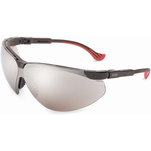 Lunettes de s&eacute;curit&eacute; Uvex Genesis XC, Lentille Miroir, Anti-&eacute;gratignures, R&eacute;pond ou surpasse la norme CSA Z94.3 Moffatt Supply & Specialties