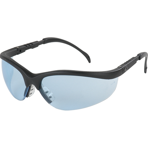 Lunettes de s&eacute;curit&eacute; Klondike, Lentille Bleu p&acirc;le, Anti-&eacute;gratignures, R&eacute;pond ou surpasse la norme CSA Z94.3 Moffatt Supply & Specialties