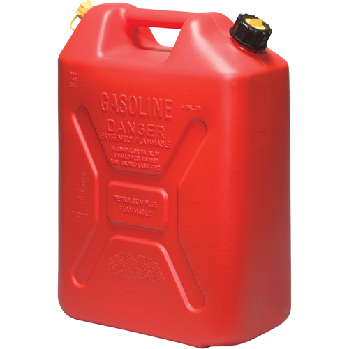 Jerry Cans, 5.3 US gal./20.06 L, Red, CSA Compliant/ULC Moffatt Supply & Specialties
