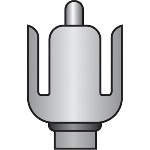 Tiges de s&eacute;curit&eacute; pour support porte-drapeau, usage intensif - accessoires & pi&egrave;ces de rechange Moffatt Supply & Specialties