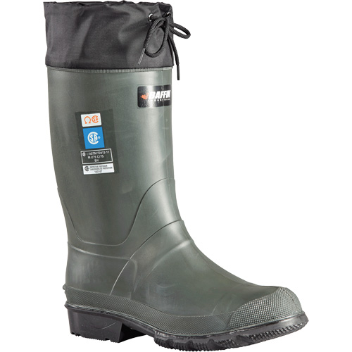 Hunter Boots, Thermoplastic Rubber, Steel Toe, Size 7 Moffatt Supply & Specialties