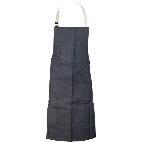 Aprons, Denim, 38" L x 28" W, Blue Moffatt Supply & Specialties