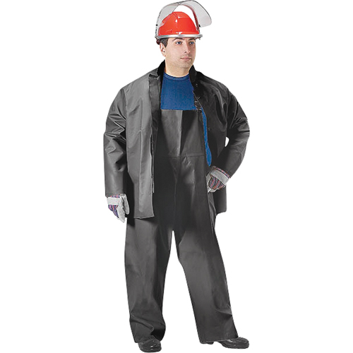 Veste imperm&eacute;able SBR Vulcan, Caoutchouc, 2T-Grand, Noir Moffatt Supply & Specialties