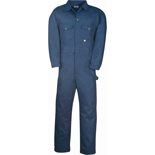 Westex Indura&reg;FR-7A&reg; Coveralls, Size 38, Navy Blue Moffatt Supply & Specialties