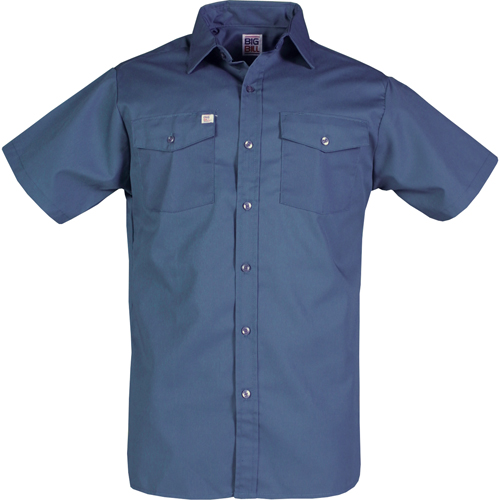 Chemises de travail, Hommes, Petit, Bleu marine Moffatt Supply & Specialties