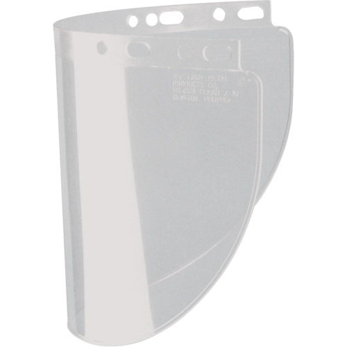 High Performance&reg; Faceshield, Propionate, Clear Tint Moffatt Supply & Specialties