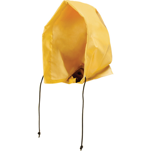 Capuchon imperm&eacute;ables Neo-slick r&eacute;sistants aux produits chimiques & &agrave; l'acide, Taille unique, Jaune, PVC Moffatt Supply & Specialties