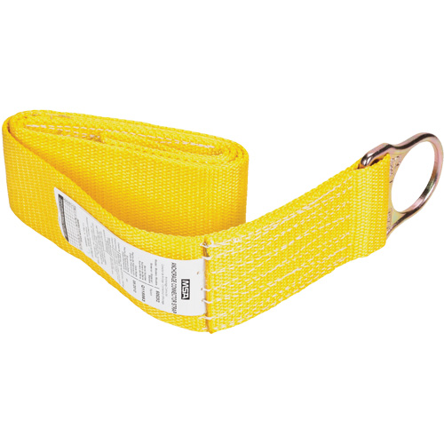 Sangles pour raccord d'ancrage, Anneau en D, Usage Temporaire Moffatt Supply & Specialties