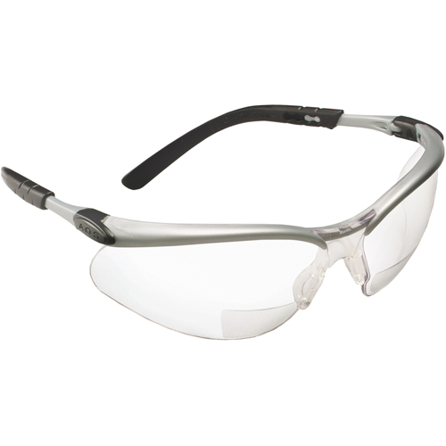 Lunettes de s&eacute;curit&eacute; BX avec verres de lecture, Antibu&eacute;e, Transparent, Dioptrie 1,5 Moffatt Supply & Specialties