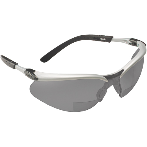 BX Reader Safety Glasses, Anti-Fog, Grey/Smoke, 1.5 Diopter Moffatt Supply & Specialties