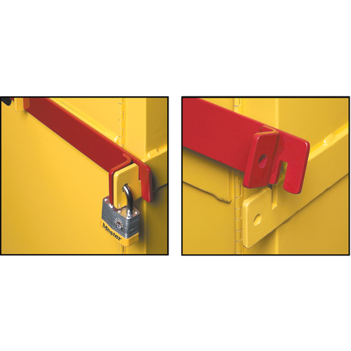Sure-Grip&reg; Ex High Security Flammable Safety Cabinets, 45 gal., 2 Door, 43" W x 65" H x 18" D Moffatt Supply & Specialties