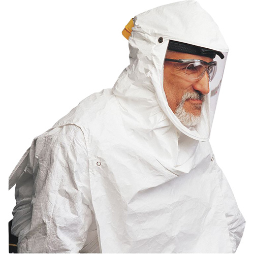 Primair&reg; 100 Coated Bibbed Hood Assembly, Universal, Soft Top, Single Shroud Moffatt Supply & Specialties