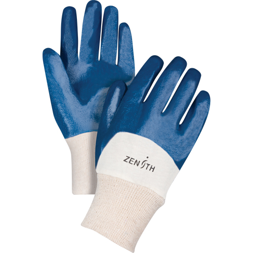 Gants &agrave; doublure interlock de poids moyen, 10/T-Grand, R&ecirc;vetement Nitrile, Enveloppe en Coton Moffatt Supply & Specialties