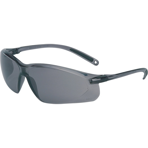 Lunettes de s&eacute;curit&eacute; Uvex s&eacute;rie A700, Lentille Grise/fum&eacute;e, Anti-&eacute;gratignures, R&eacute;pond ou surpasse la norme CSA Z94.3 Moffatt Supply & Specialties