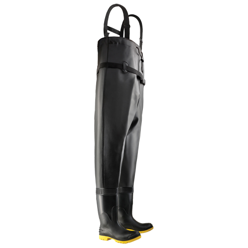 Chest Waders, 6, Steel Toe, Puncture Resistant Sole Moffatt Supply & Specialties