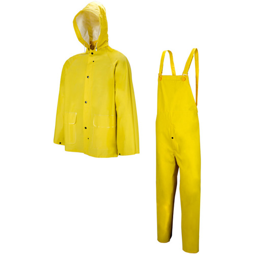 Tornado Economy Suit, PVC, 5X-Large, Yellow Moffatt Supply & Specialties