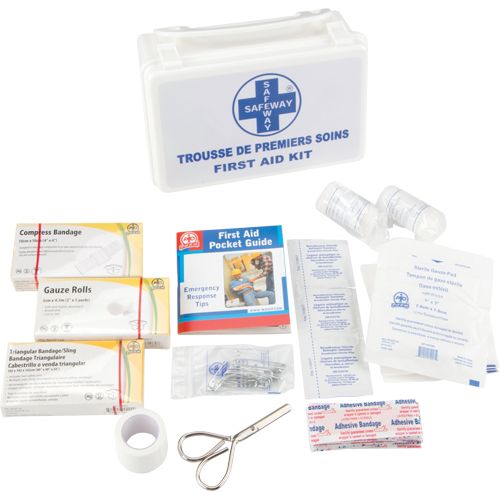 First Aid Kit, Class 1 Medical Device, Plastic B Moffatt Supply & Specialties
