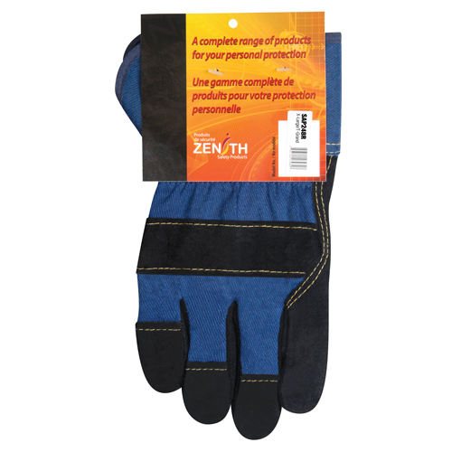 Gants d'ajusteur doubl&eacute;s pour l'hiver &agrave; chaleur sup&eacute;rieure, T-Grand, Paume en Cuir de vache refendu, Doublure en Thinsulate Moffatt Supply & Specialties