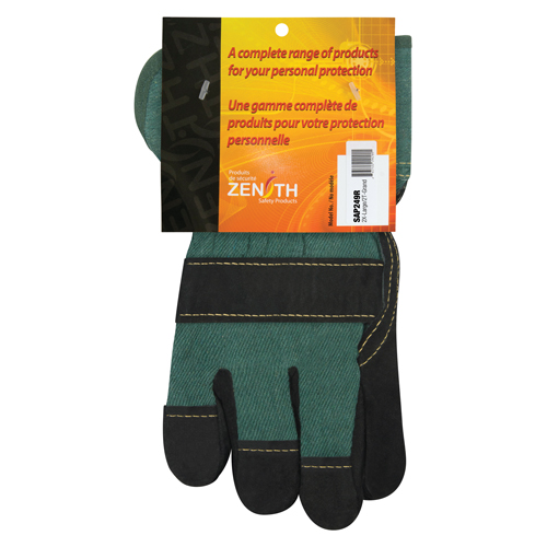 Gants d'ajusteur doubl&eacute;s pour l'hiver &agrave; chaleur sup&eacute;rieure, 2T-Grand, Paume en Cuir de vache refendu, Doublure en Thinsulate Moffatt Supply & Specialties