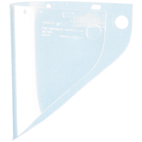 Fibre-Metal&reg; High Performance&reg; Faceshield, Propionate, Clear Tint Moffatt Supply & Specialties