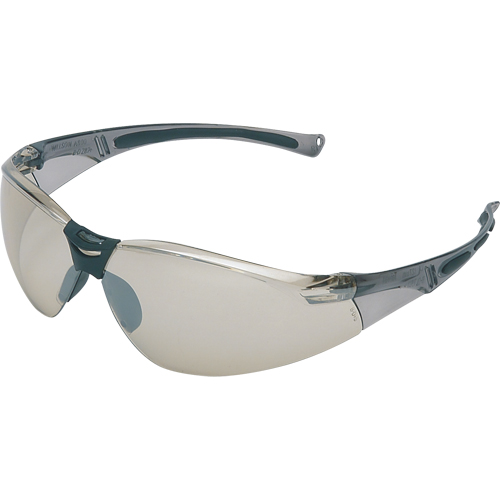 Uvex&reg; A800 Series Safety Glasses, Silver Lens, Anti-Scratch, ANSI Z87+ Moffatt Supply & Specialties