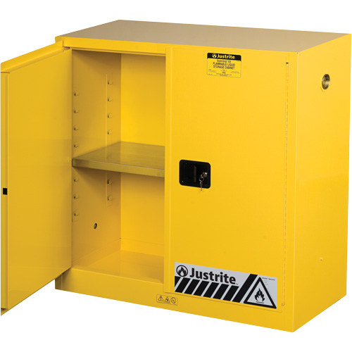 Armoires Sure-Grip EX pour produits inflammables, 30 gal., 2 Porte(s), 43" La x 44" h x 18" p Moffatt Supply & Specialties