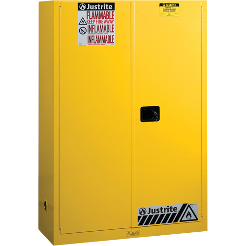Armoires Sure-Grip EX pour produits inflammables, 45 gal., 2 Porte(s), 43" La x 65" h x 18" p Moffatt Supply & Specialties
