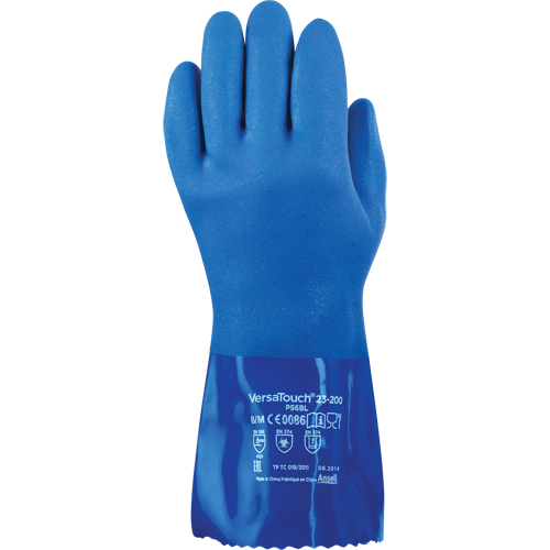 P56BL Insulator Gloves, Size Medium/8, 12" L, PVC Moffatt Supply & Specialties