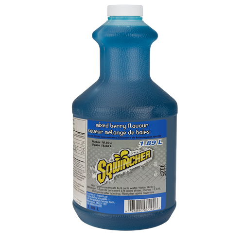 Sqwincher Boisson de r&eacute;hydratation, Concentr&eacute;, M&eacute;lange de baies Moffatt Supply & Specialties