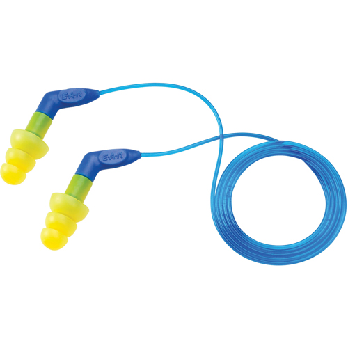 E-A-R UltraFit Reusable Earplugs, Corded, Bulk - Polybag, 27 dB NRR, One-Size Moffatt Supply & Specialties