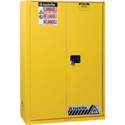 Sure-Grip&reg; Ex Flammable Storage Cabinets, 45 gal., 1 Door, 43" W x 65" H x 18" D Moffatt Supply & Specialties