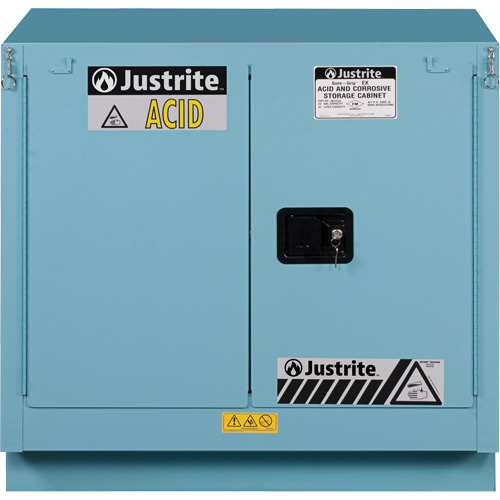 Sure-Grip&reg; Ex Acid/Corrosive Storage Cabinets, 22 gal., 35" x 35" x 22" Moffatt Supply & Specialties
