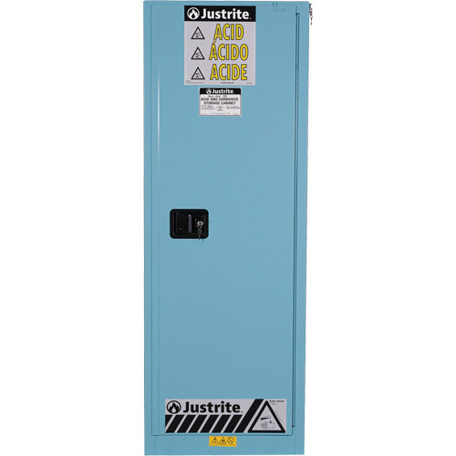 Sure-Grip&reg; Ex Acid/Corrosive Storage Cabinets, 22 gal., 23.25" x 65" x 18" Moffatt Supply & Specialties