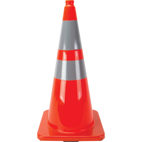 Recessed Cones, 28", Orange, 4" & 6" Reflective Collar(s) Moffatt Supply & Specialties