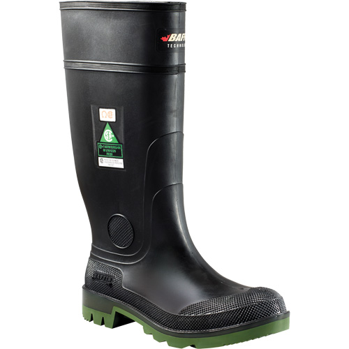Bottes industrielles tout temps Enduro, Caoutchouc, Embout Acier, Pointure 8, Semelle R&eacute;sistant aux perforations Moffatt Supply & Specialties