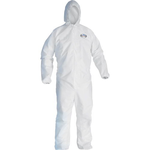 Combinaisons Kleenguard A40, 5T-Grand, Blanc, Micropore Moffatt Supply & Specialties