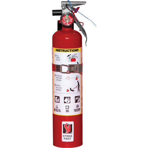Extincteur d'incendie, ABC, Capacit&eacute; 2,5 lb Moffatt Supply & Specialties