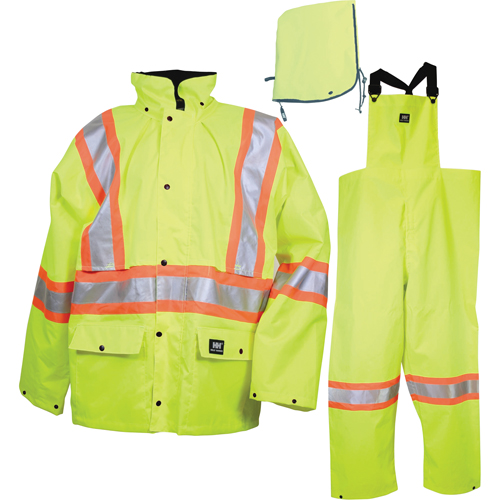 Waverley Packable Storm Suits, Nylon, Small, High Visibility Lime-Yellow Moffatt Supply & Specialties